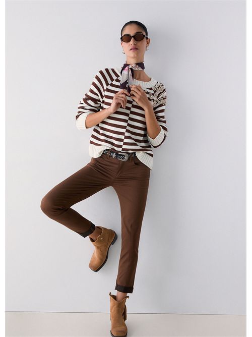 Pantaloni skinny cropped LIU JO | WA6255T7144/81027